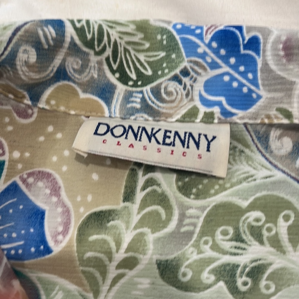 Colorful, Patterned, Button Up - Picture 2 of 3